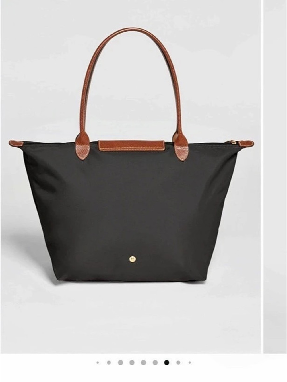 Longchamp Le Pliage Large Black Tote + Organizer Insert